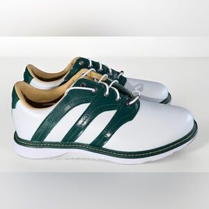 Adidas MC Z-Traxion Spikeless Golf Shoes JH6127 Cloud White/Green Size 7 New